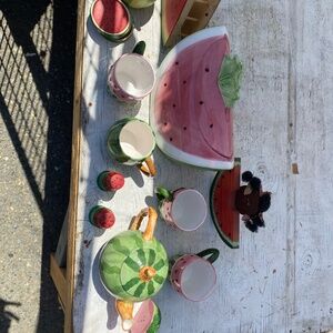 Watermelon kitchen set